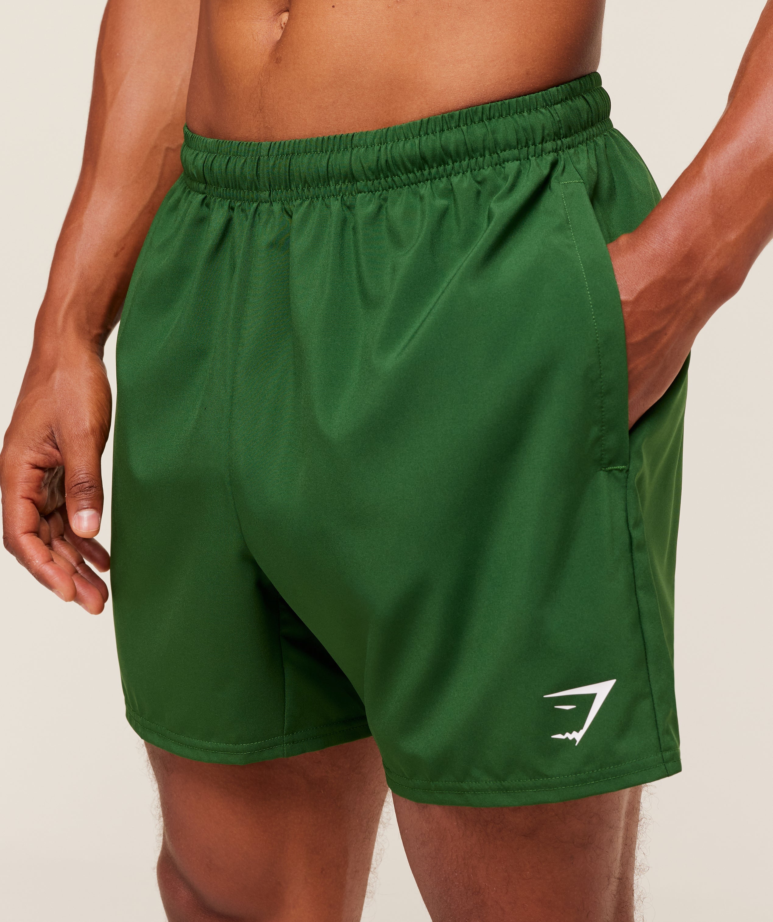Gymshark Arrival 5" Shorts - Athletic Green