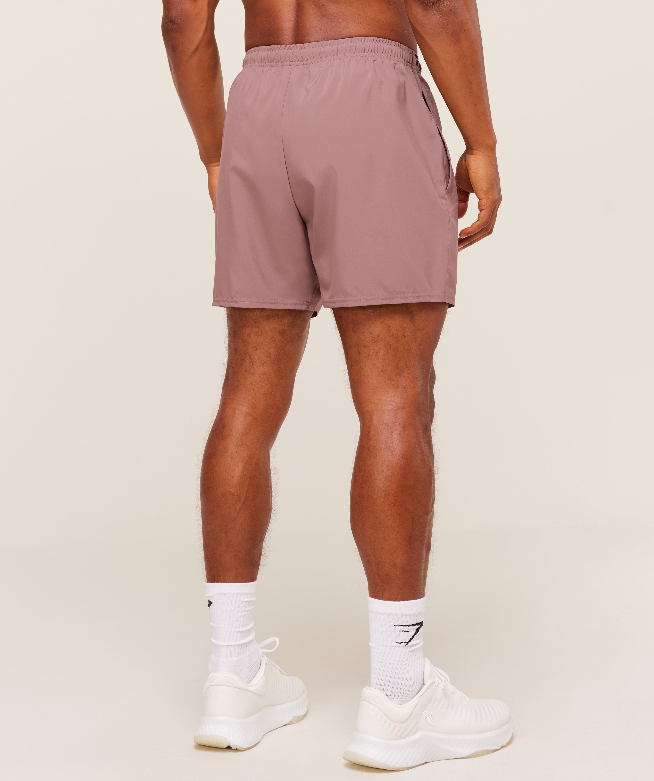 Gymshark Arrival 5" Shorts - Chestnut Pink