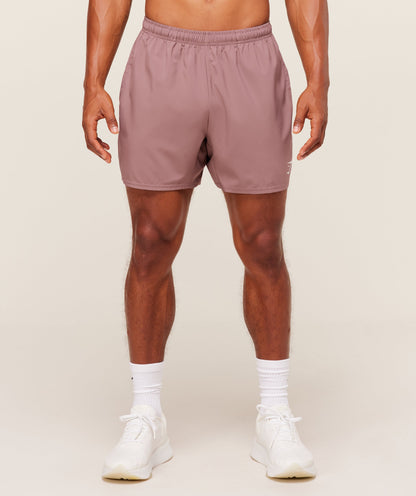 Gymshark Arrival 5" Shorts - Chestnut Pink