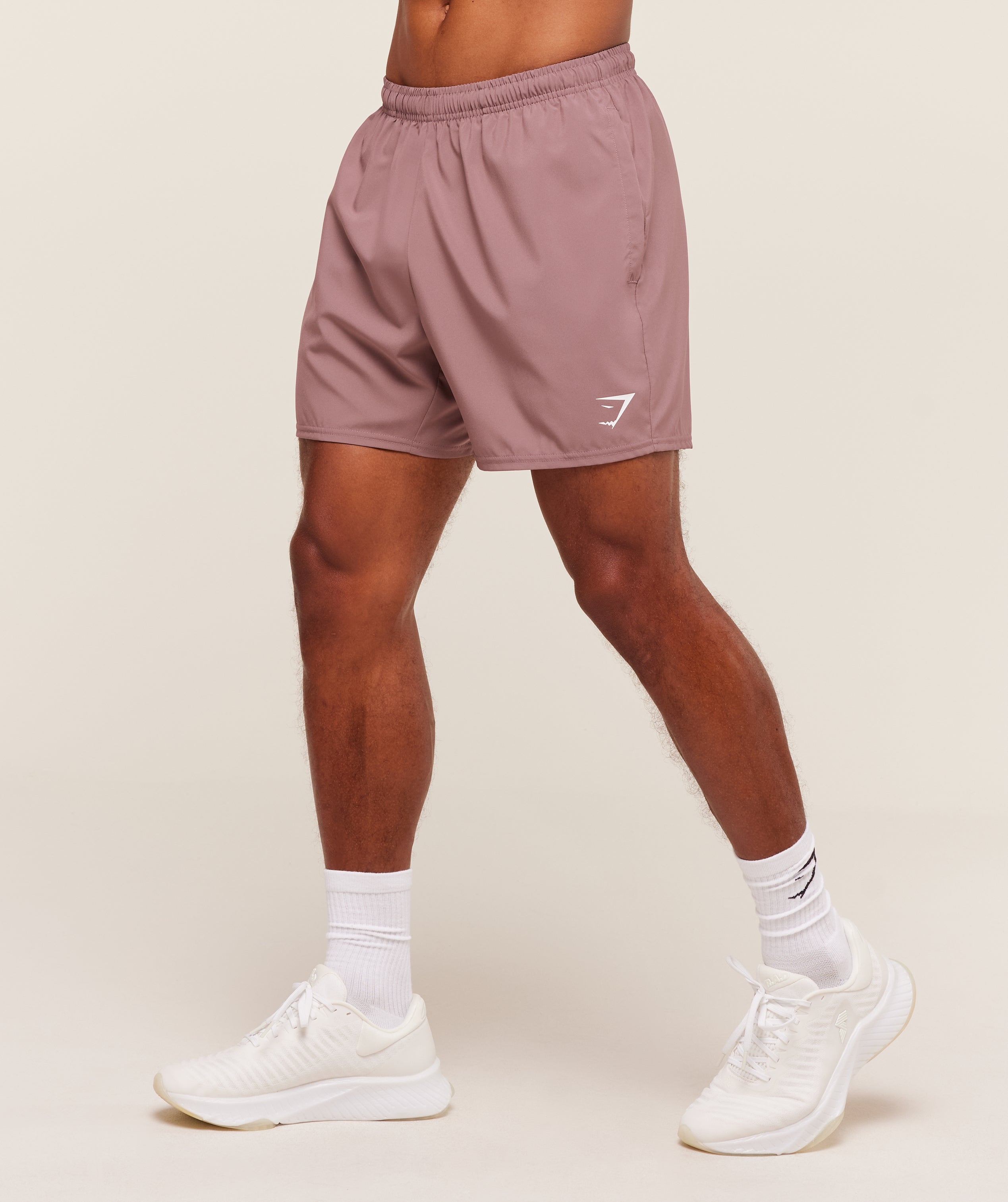 Gymshark Arrival 5" Shorts - Chestnut Pink