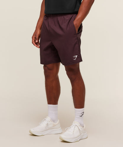 Gymshark Arrival 7" Shorts - Cherry Purple