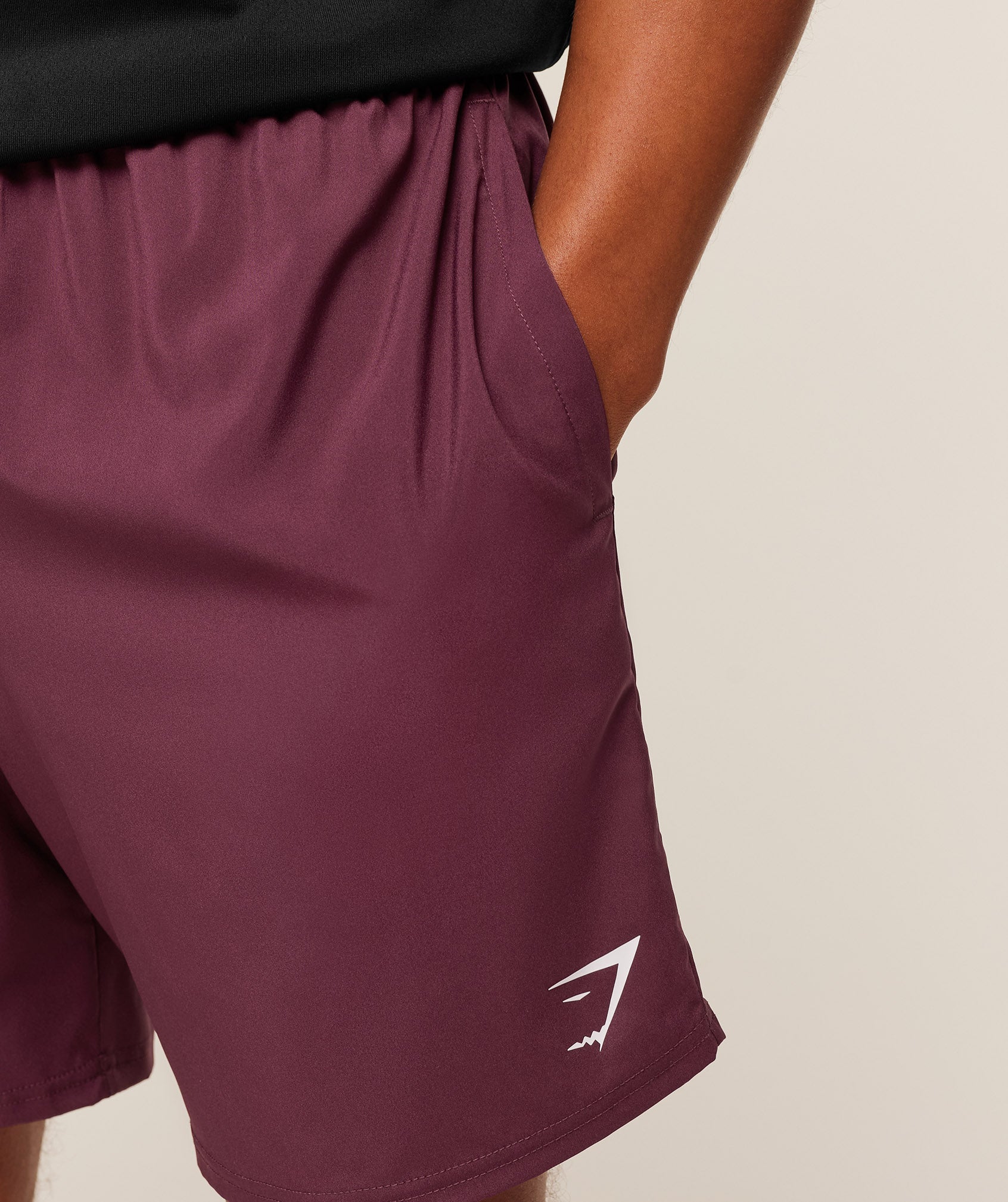 Gymshark Arrival 7" Shorts - GS Impact Burgundy