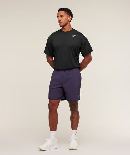 Gymshark Arrival 7" Shorts - Midnight Purple