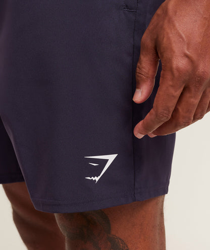 Gymshark Arrival 7" Shorts - Midnight Purple