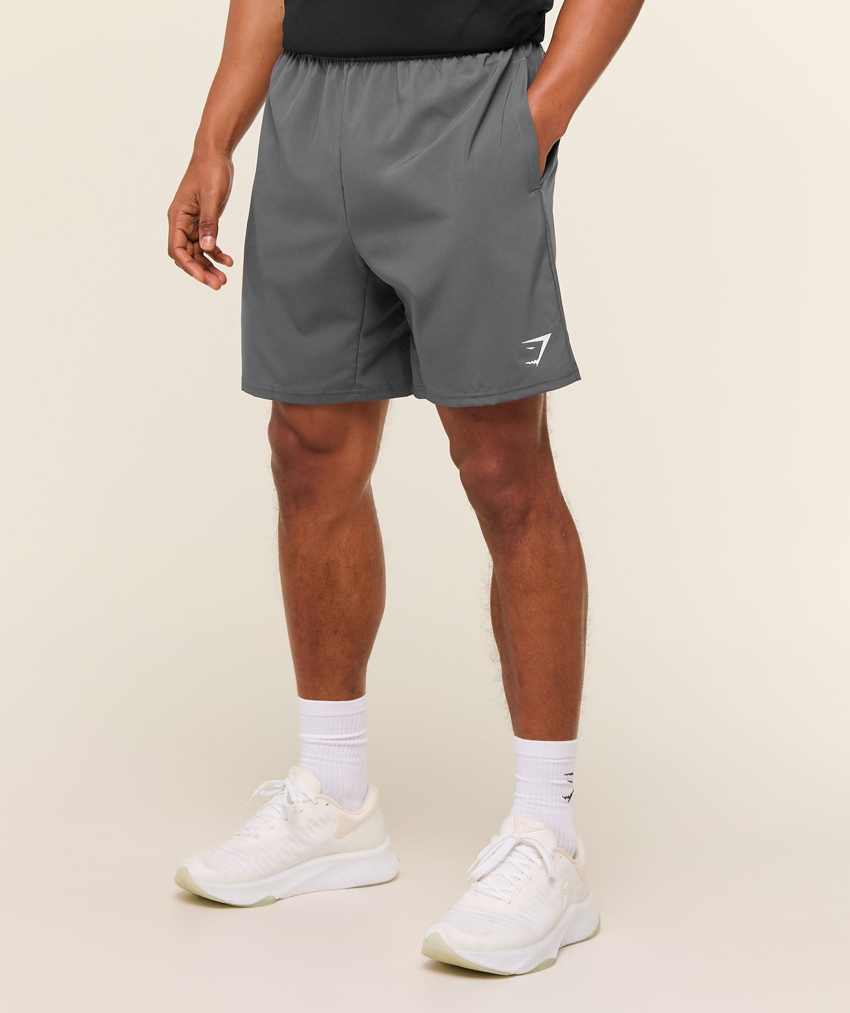 Gymshark Arrival 7" Shorts - Silhouette Grey