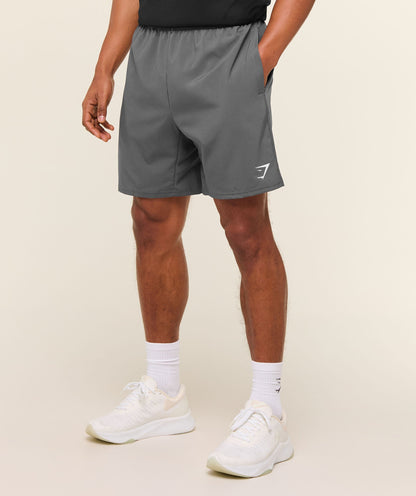 Gymshark Arrival 7" Shorts - Silhouette Grey