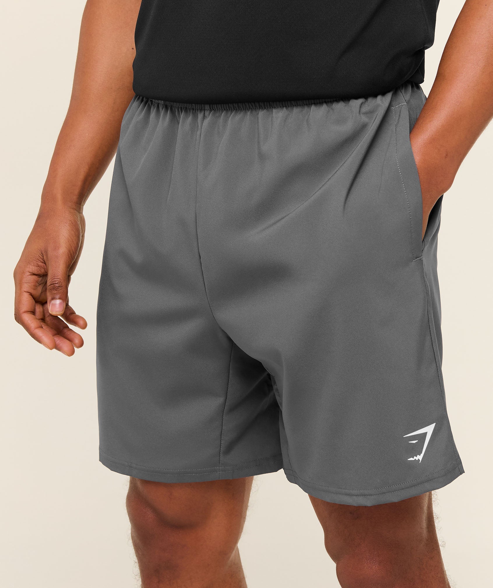Gymshark Arrival 7" Shorts - Silhouette Grey
