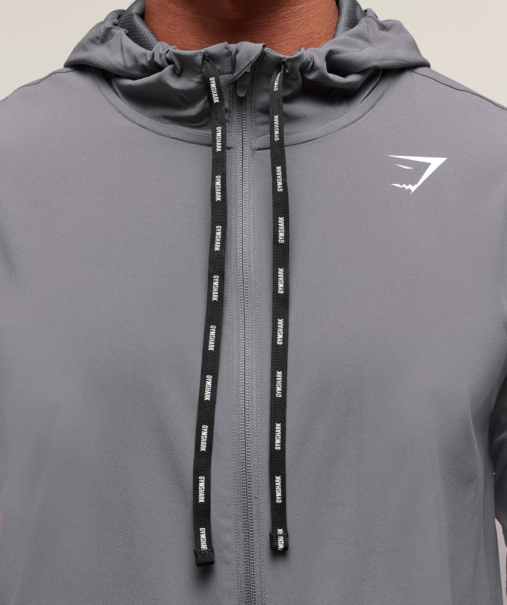 Gymshark Arrival Track Jacket - Silhouette Grey