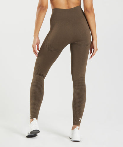 Gymshark Vital Regular Leggings - Espresso Marl