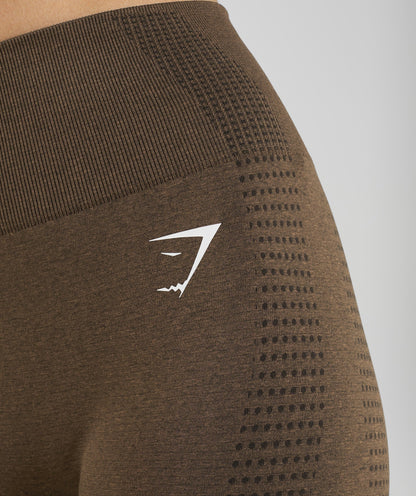 Gymshark Vital Regular Leggings - Espresso Marl