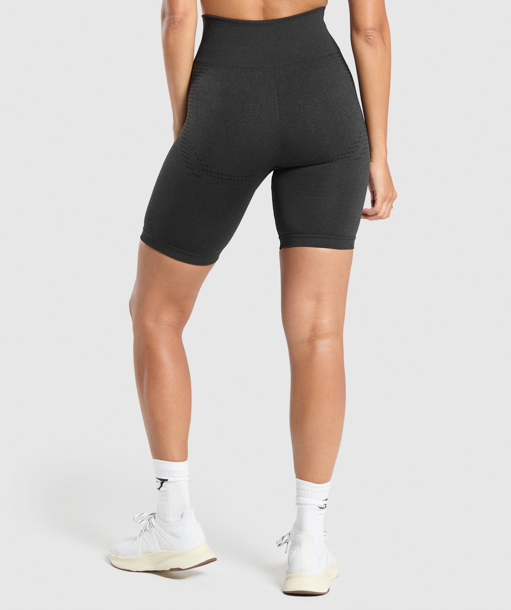 Gymshark Vital 7" Shorts - Black Marl