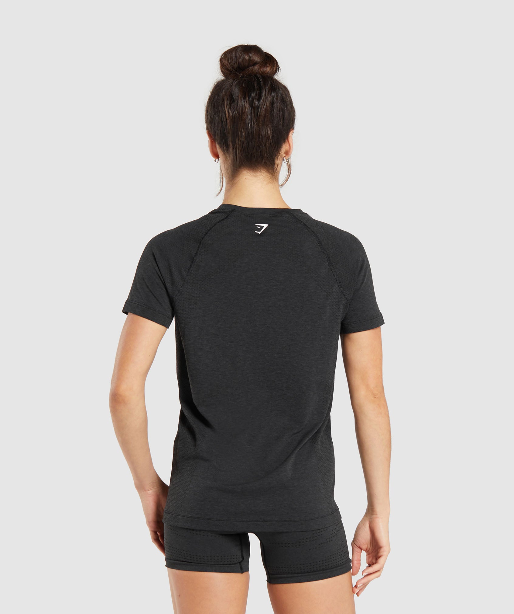 Gymshark Vital Light T-Shirt - Black Marl