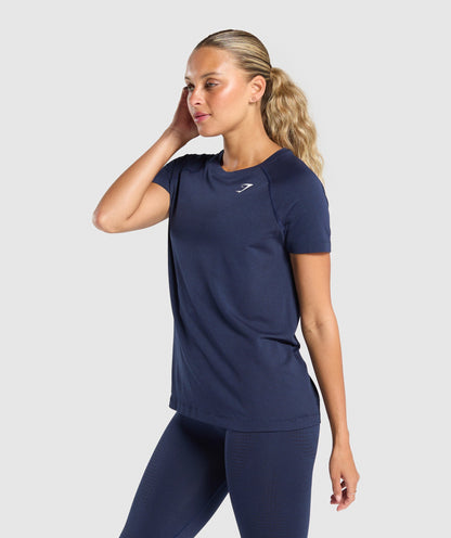 Gymshark Vital Light T-Shirt - Heavy Blue Marl