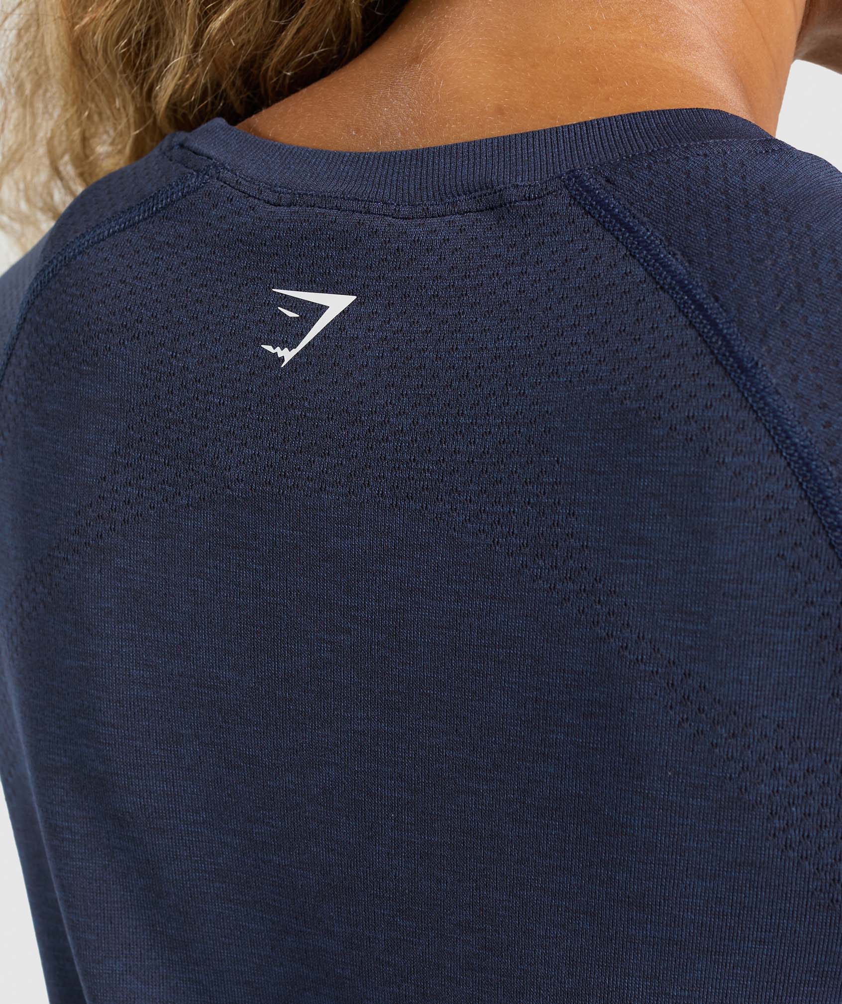 Gymshark Vital Light T-Shirt - Heavy Blue Marl