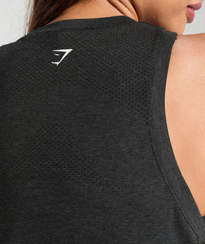 Gymshark Vital Light Tank - Black Marl