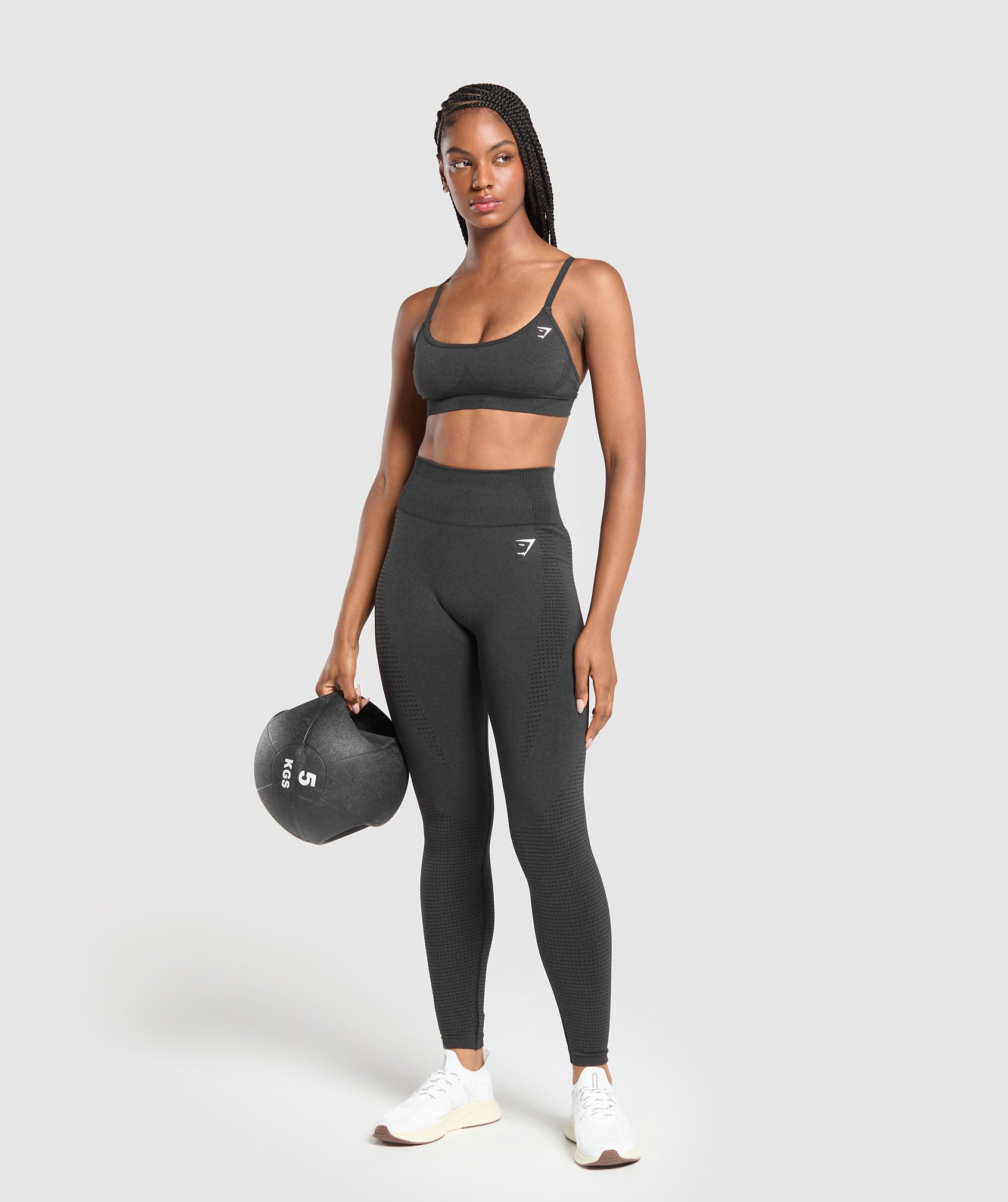 Gymshark Vital Leggings - Black Marl