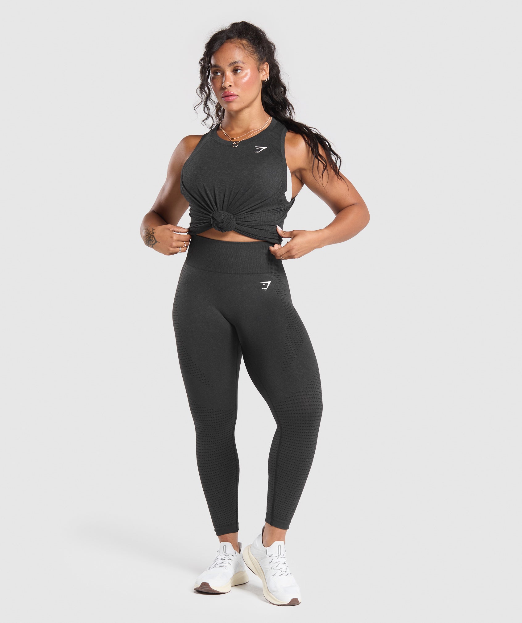 Gymshark Vital Leggings - Black Marl
