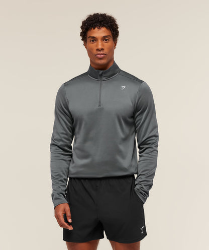 Gymshark Training 1/4 Zip - Graphite Grey