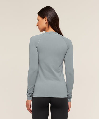 Gymshark Training Baselayer Long Sleeve Top - Denim Grey