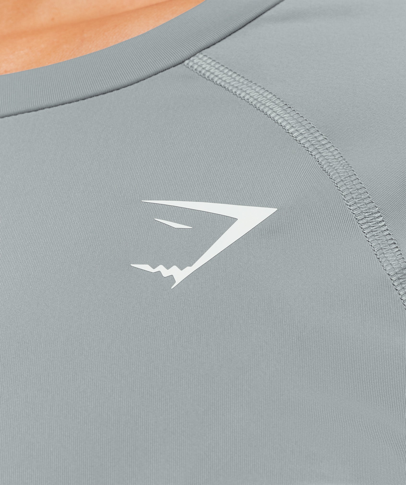 Gymshark Training Baselayer Long Sleeve Top - Denim Grey