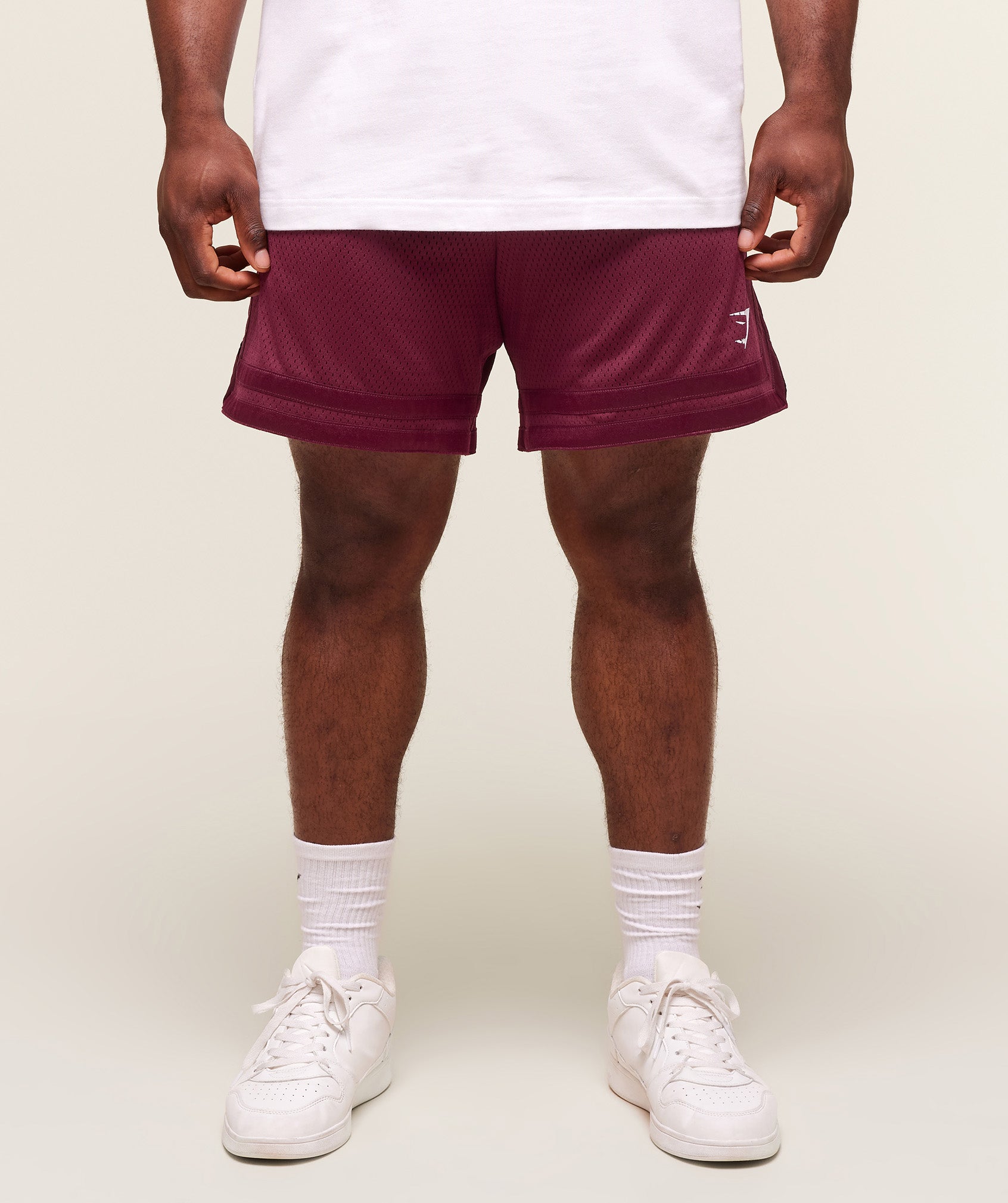 Gymshark Campus Mesh Shorts - Strong Pink