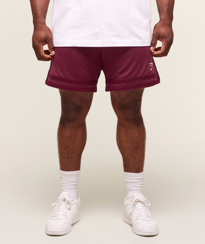 Gymshark Campus Mesh Shorts - Strong Pink