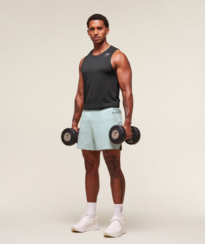 Gymshark Fit Elite 5" Shorts - Morning Blue