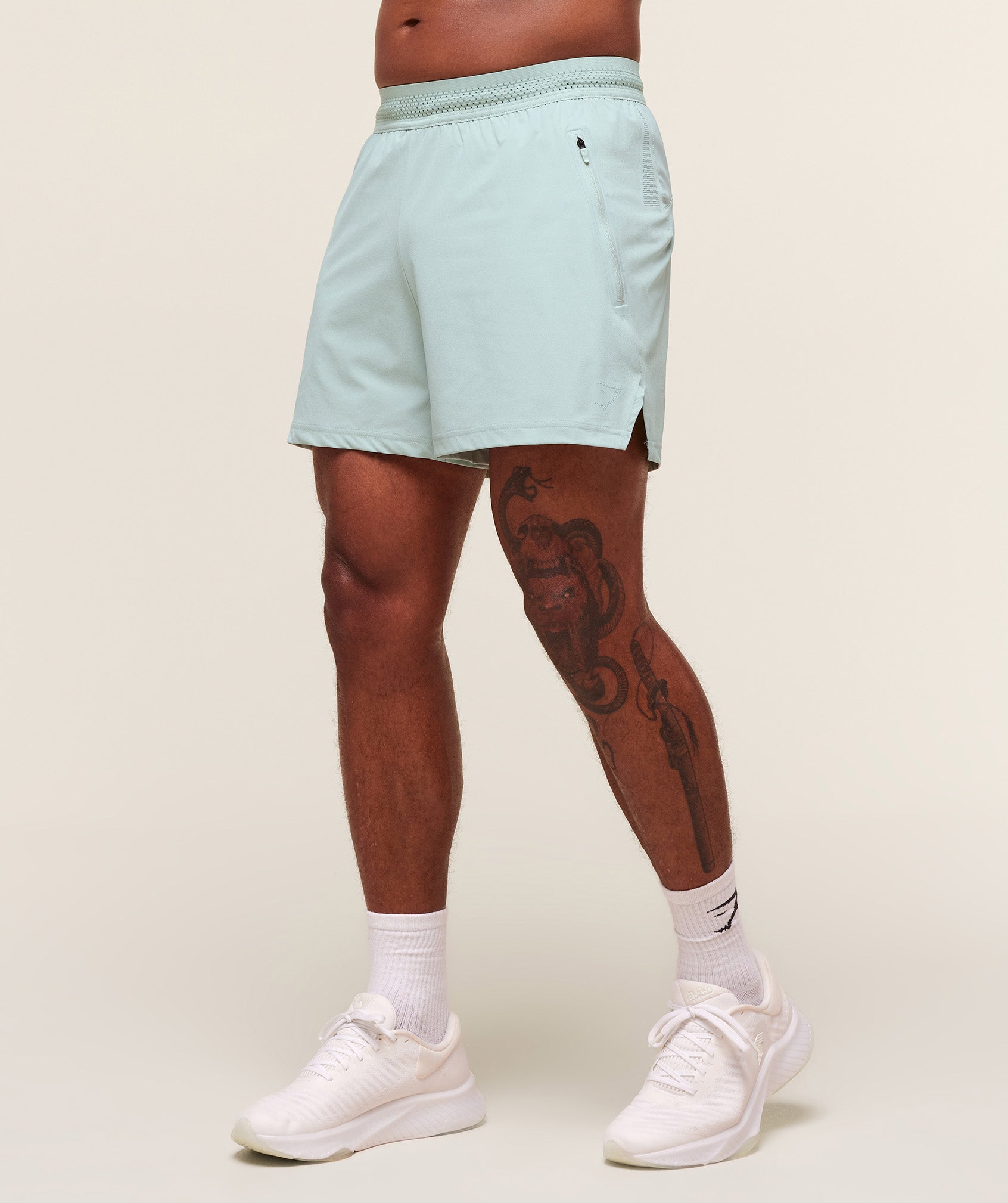 Gymshark Fit Elite 5" Shorts - Morning Blue