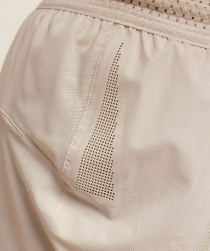 Gymshark Fit Elite 5" Shorts - Oat White