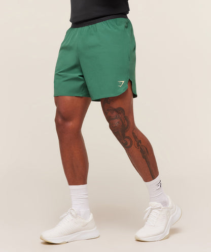 Gymshark Fit Repeat 6" Shorts - Lift Green