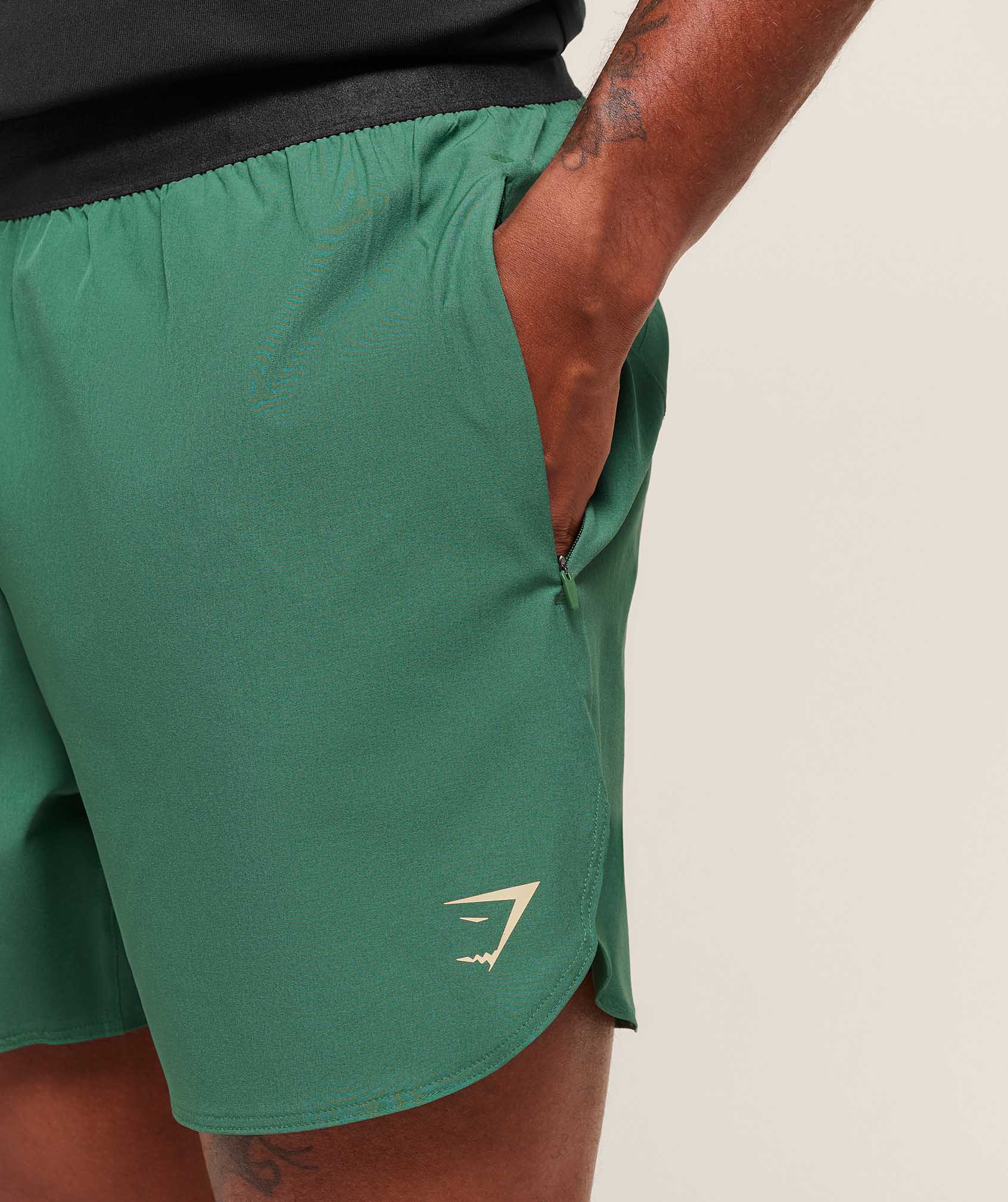 Gymshark Fit Repeat 6" Shorts - Lift Green