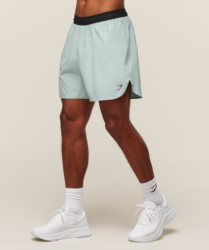 Gymshark Fit Repeat 6" Shorts - Morning Blue