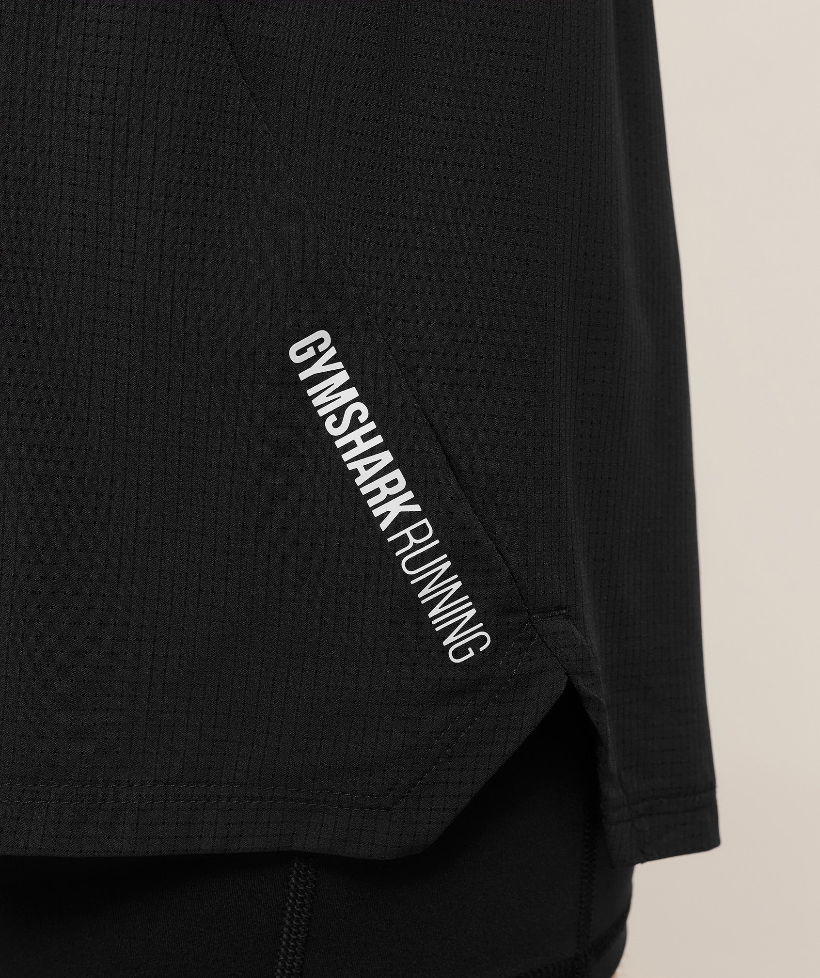 Gymshark Running 4" 2in1 Shorts - Black