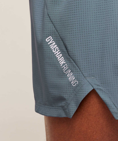 Gymshark Running 5" Shorts - Iron Blue