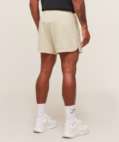 Gymshark Running 5" Shorts - Pebble Grey
