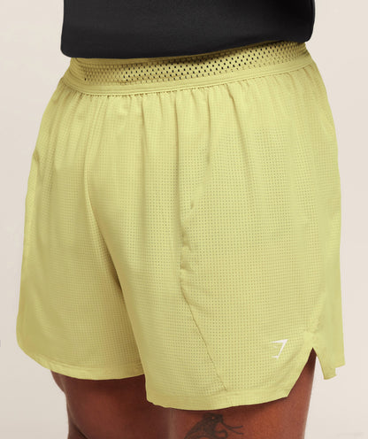 Gymshark Running 5" Shorts -  Sorbet Yellow