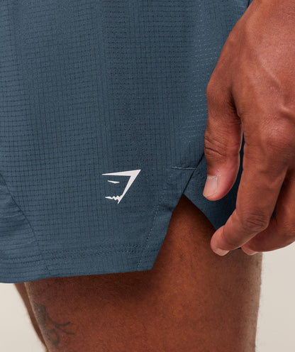 Gymshark Running 5" Shorts - GS Stealth Blue