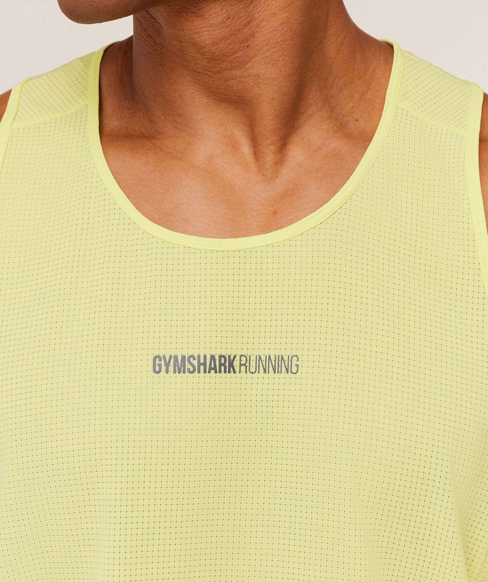 Gymshark Running Tank -  Sorbet Yellow