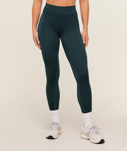 Gymshark Weekend Seamless Leggings -  Deep Petrol Blue /  Stealth Blue