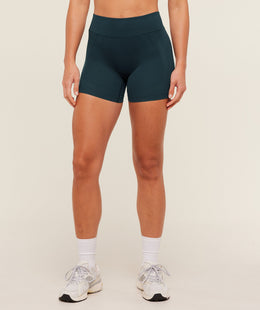 Gymshark Weekend Seamless Shorts -  Deep Petrol Blue /  Stealth Blue