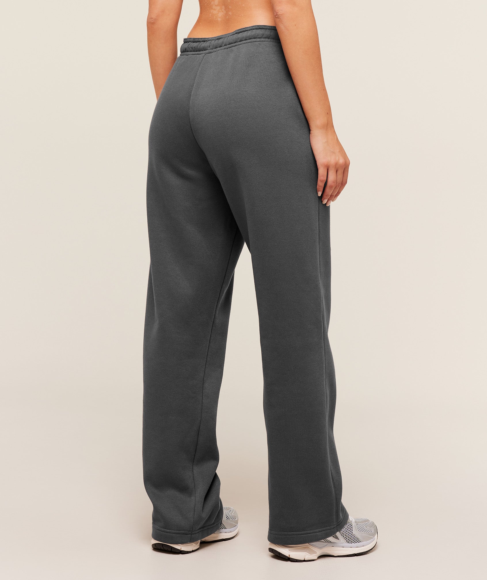 Gymshark Cosy Luxe Straight Leg Regular Joggers - Onyx Grey