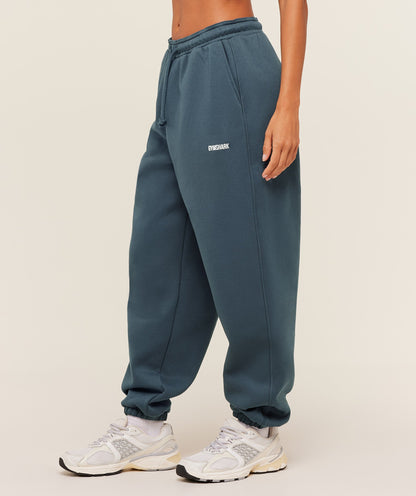Gymshark Cosy Luxe Cuffed Joggers - GS Stealth Blue