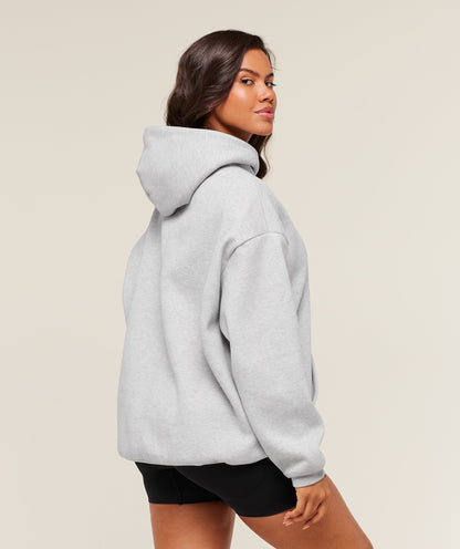 Gymshark Cosy Luxe Hoodie - Soft Grey Marl