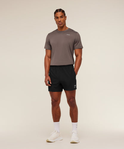 Gymshark Built For More T-Shirt - Cool Brown
