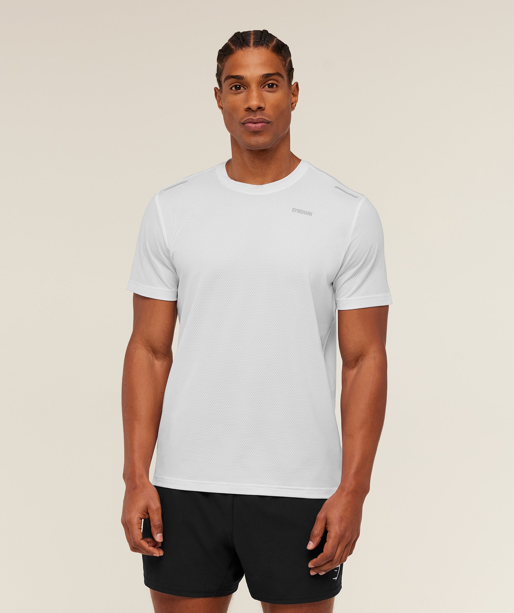 Gymshark Built For More T-Shirt - GS White