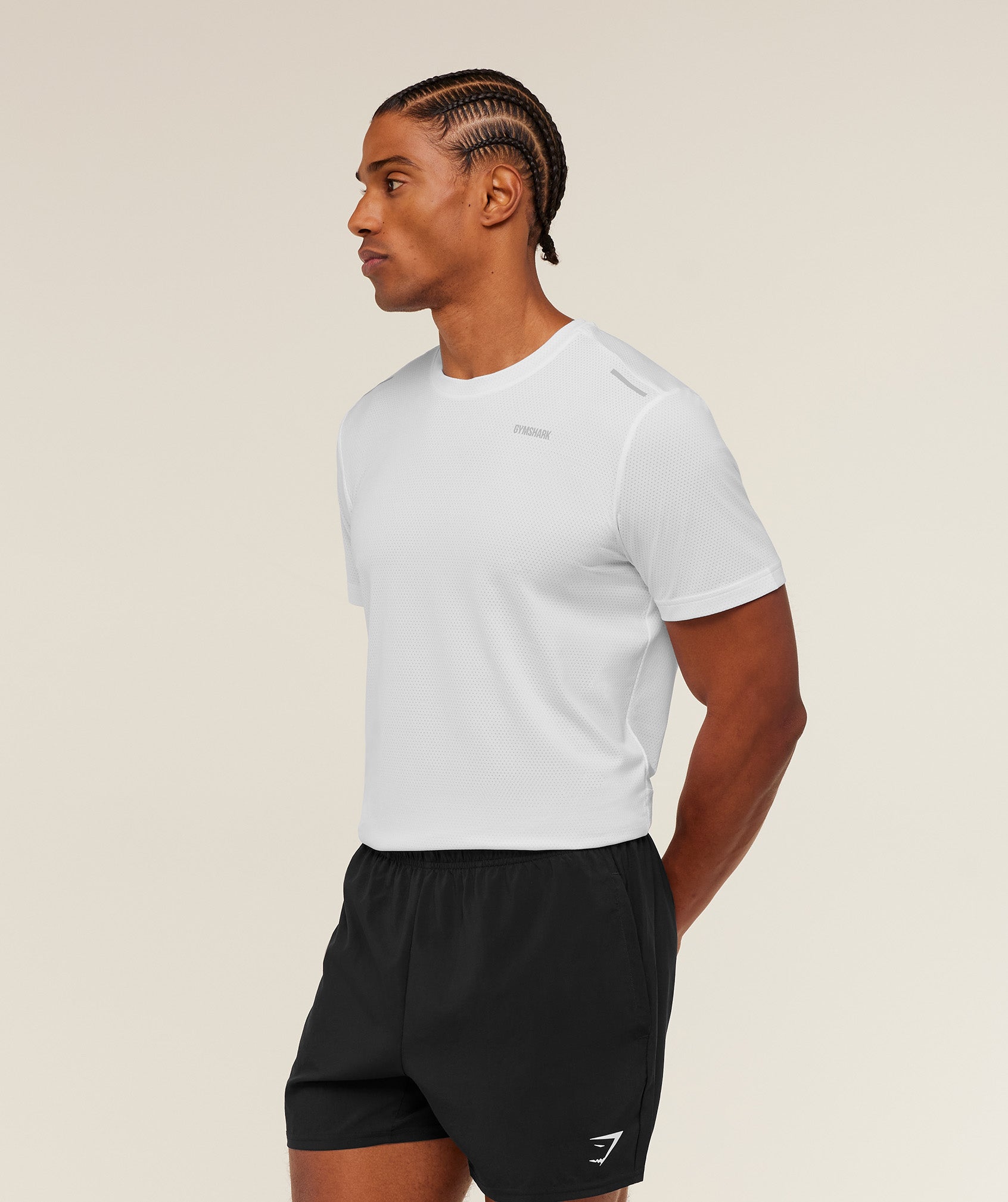 Gymshark Built For More T-Shirt - GS White
