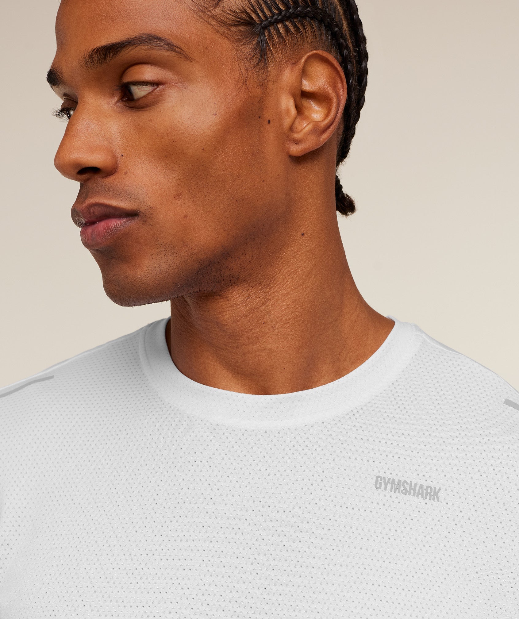 Gymshark Built For More T-Shirt - GS White