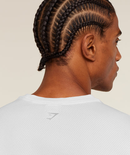 Gymshark Built For More T-Shirt - GS White
