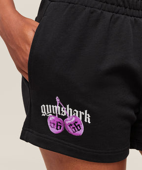 Gymshark Cherry Graphic Short - Black