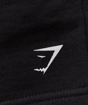 Gymshark Cherry Graphic Short - Black
